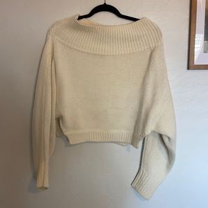 Azalea off the shoulder sweater